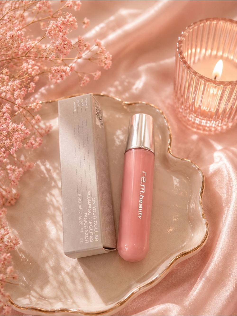 R.e.m On Your Collar Plumping Lip Gloss – Pink